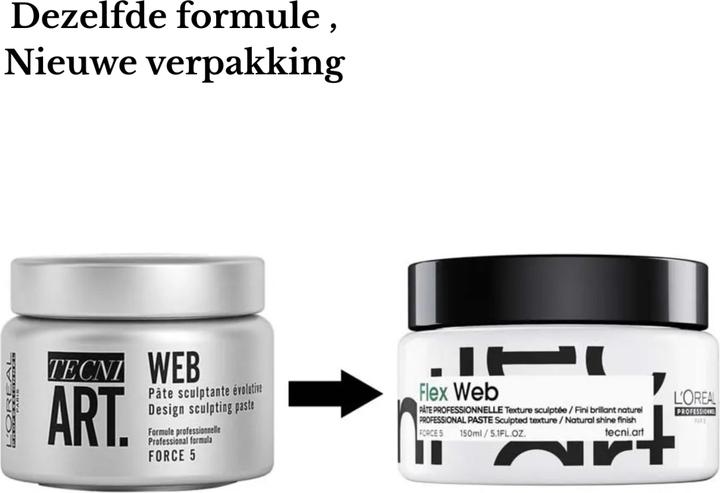Image du produit L'Oréal Professionnel Tecni Art Web (Pâte capillaire, 150 ml)