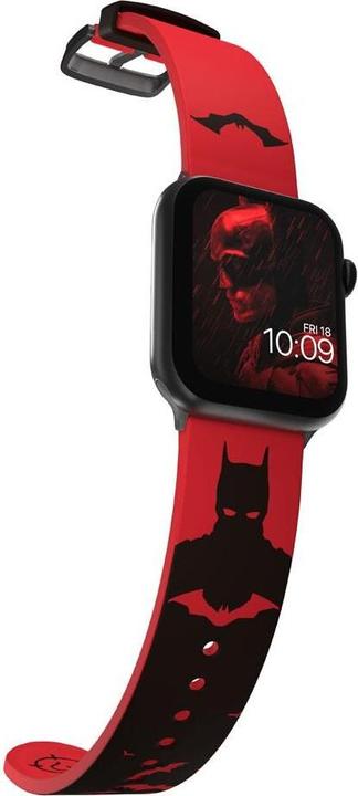 Actual product image Moby Fox Bracelet Smartwatch The Batman Red Justice 22 mm (22 mm, Silicone, Stainless steel)