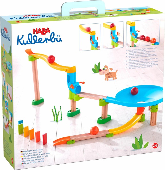 Produktbild Haba Kullerbü Knikkerbaan Basisdoos Knikkerfile 33-delig