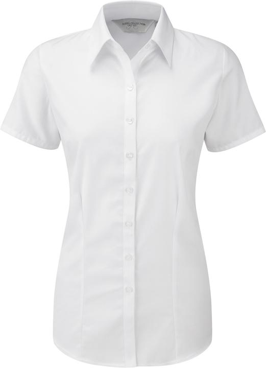 Immagine prodotto Russell Camicetta Camicia con sottile motivo a spina di pesce, a maniche corte (3XL)