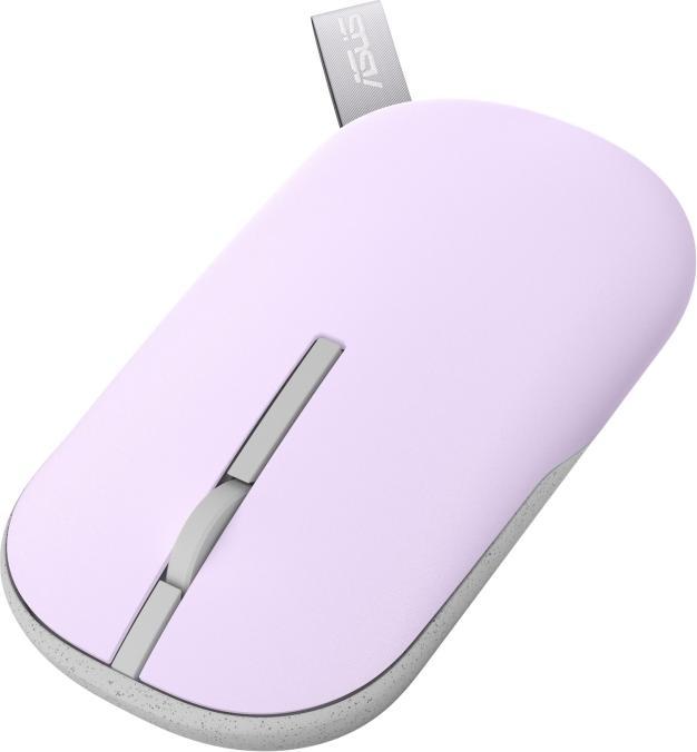 Actual product image ASUS Wireless mouse MD100 Wireless, Purple, Bluetooth (Wireless)