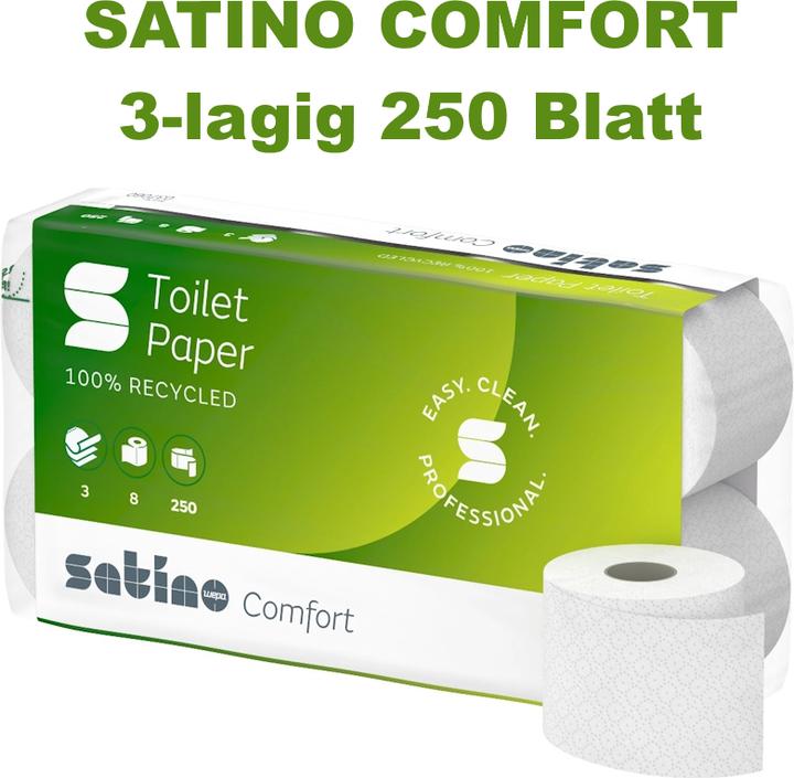 Produktbild Satino by Wepa WC-Papier (8 Stk.)