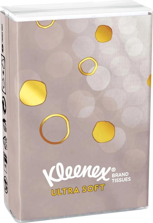Actual product image Kleenex Ultra Soft Mini Pocket Tissues Extra Soft 4 Ply 70 Count