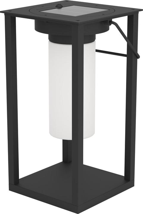 Actual product image EGLO USIGNI SOLAR LANTERN - Black/White (300 lm, IP44)