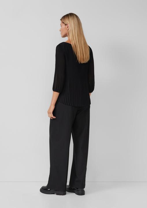 Immagine prodotto s.Oliver Bluse Plisseebluse mit 3/4-Arm