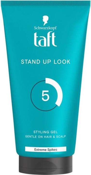 Actual product image Schwarzkopf Taft Stand Up Look Hair Styling Gel Extreme Spikes 150ml (Hair gel, 150 ml)