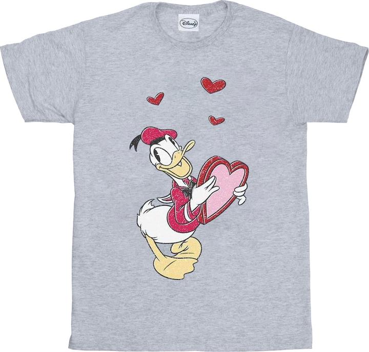 Immagine prodotto Disney Donald Duck Love Heart Maglietta Uomo (XXL)