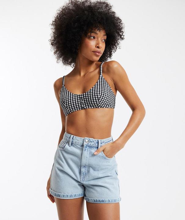 Immagine prodotto La Redoute Collections Bikini-Oberteil mit Vichy-Muster (42)