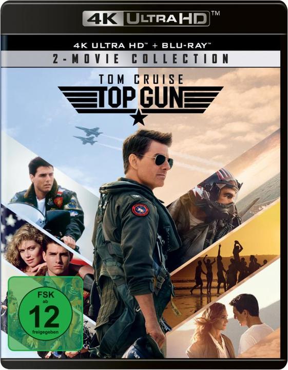 Top Gun -2 Movie Collection -4K (Blu-ray 4k, 2023, Allemand)