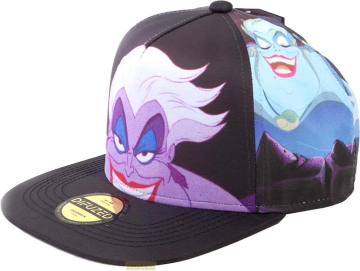 Image du produit The Little Mermaid Casquette Snapback Ursula AOP (Taille unique)