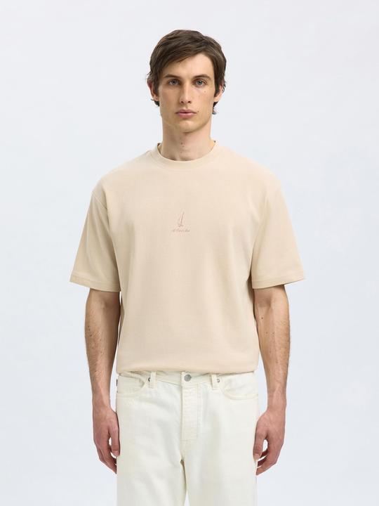 Actual product image Selected Loose Fit Print T-Shirt (L)