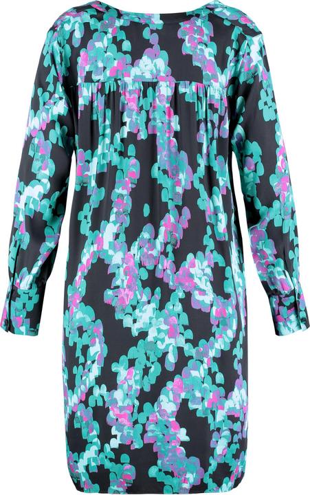 Image du produit Samoon Robe imprimée évasée manches longues courte - 63570 (48)