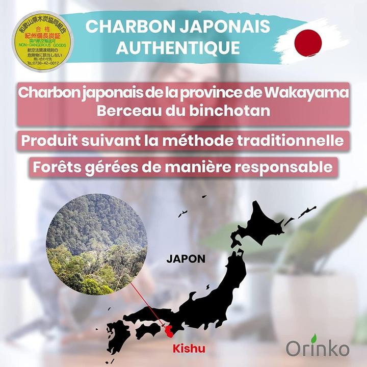 Produktbild Orinko Binchotan (3 x)