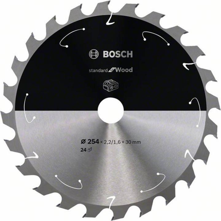 Actual product image Bosch Professional Zubehör PRO Wood cordless circular saw blade, 254 x 2.2 x 30 mm