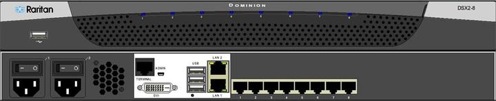 Actual product image Raritan Dominion DSX2-8: Serial IP Console Server