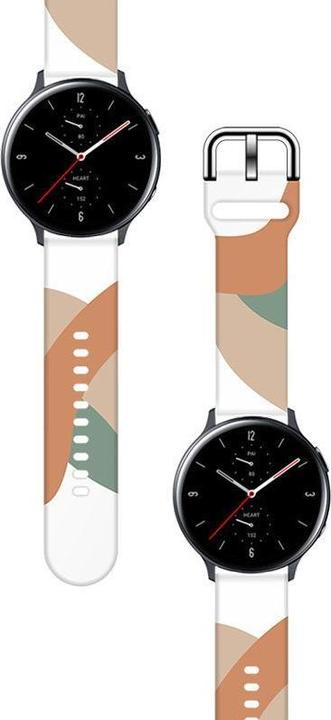 Produktbild Hurtel Strap Moro Band For Samsung Galaxy Watch 46mm Silicone Strap Watch Bracelet Pattern 3 (Silikon)