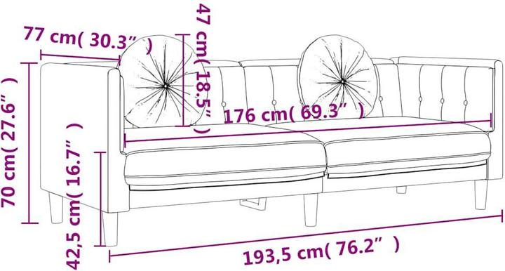Produktbild vidaXL Jukka (Ecksofa)