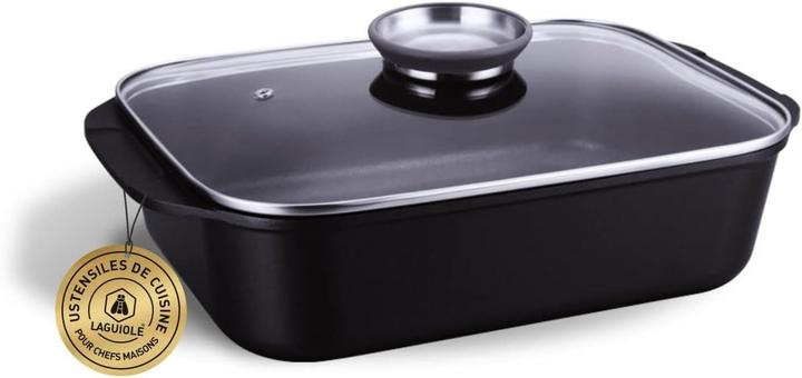 Productafbeelding Laguiole Stewpan black 34 cm nonstick coating blue diamond induction (Braadpan + kasserol, Aluminium, 34 x 14 cm)