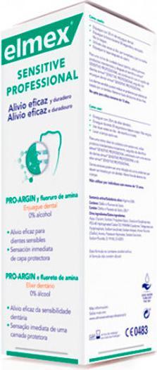 Image du produit Elmex Pâte à dents professionnelle sensible (400 ml, Bains de bouche)