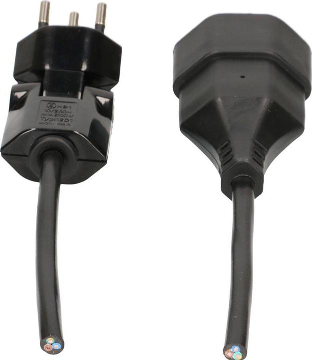 Actual product image Max Hauri clip-clap TD extension H05VV-F3G1.0 (3 m, Type 13)