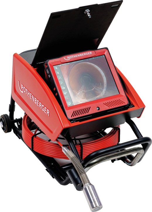 Rothenberger Inspection camera ROCAMÂ® 4 PLUS Camera head-D.40mm Cable-L.30m Cable-D.7mm
