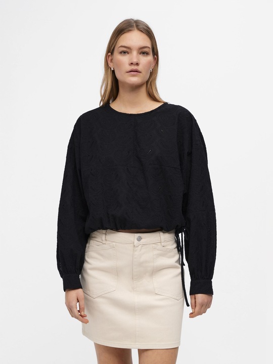 Actual product image Object Long sleeve crop top (40)
