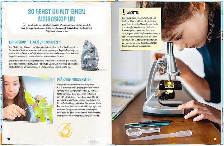 Actual product image The microscope