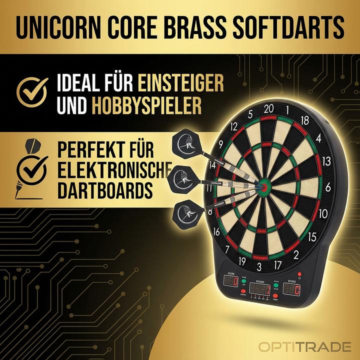 Produktbild Unicorn Core Brass Soft Darts (19 g)