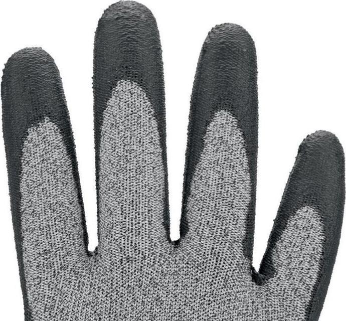 Productafbeelding Asatex Snijwerende handschoenen maat 8 grijs-gesmolten/zwart EN 388 PPE categorie II (8)