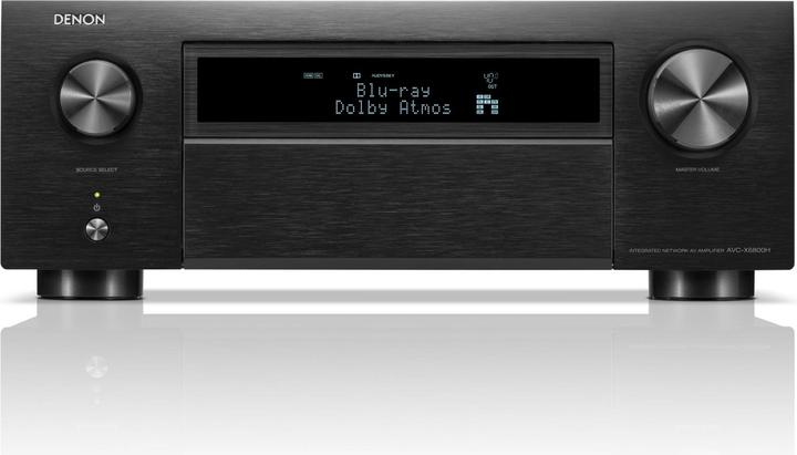 Actual product image Denon AVC X6800H 11.4-channel amplifier with 8K video and 3D audio *black* (11.1.4 Channel)