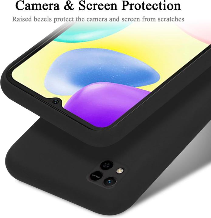 Produktbild Cadorabo TPU Liquid Silicone Case Hülle für Xiaomi RedMi 9C / RedMi 10A (Xiaomi Redmi 9C, Xiaomi Redmi 10A)