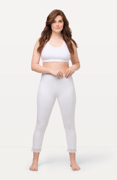 Produktbild Ulla Popken 7/8-Leggings, Saumspitze (46, 48)
