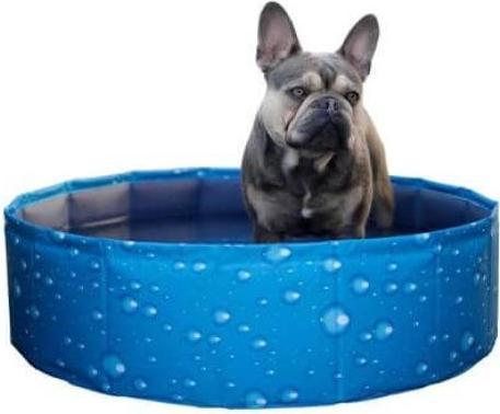 Produktbild Kerbl Hundepool Bubble, Planschbecken für Hunde, Robust Kratzfest Faltbar, 2 Gr. (Hundepool)