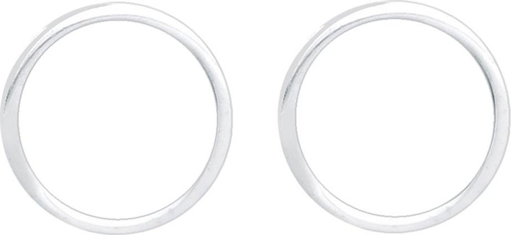 Produktbild Elli Ohrringe Basic Geo Kreis Emaille 925 Sterling Silber (Emaille, 925er Sterling Silber)