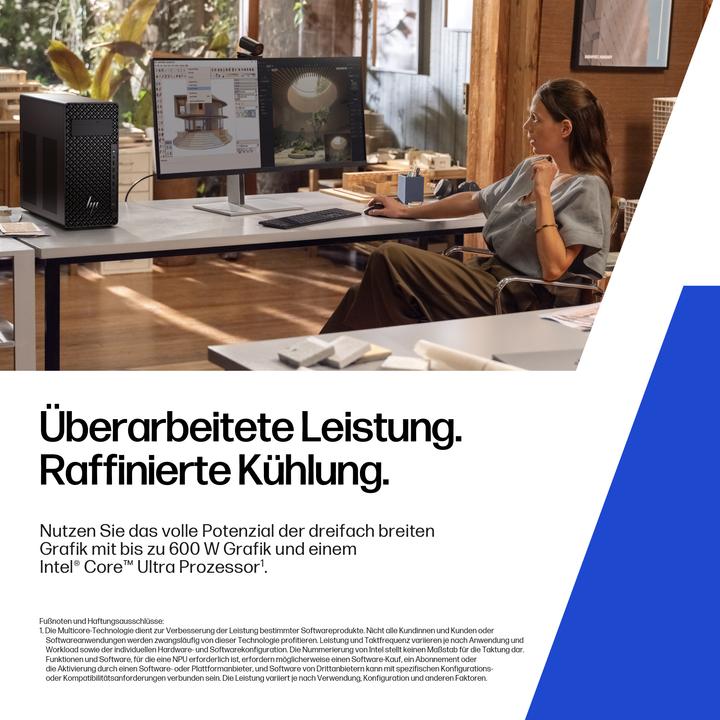 Produktbild HP Z2 Tower G1i (1000 GB, 32 GB)