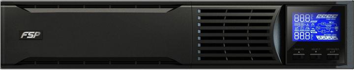 Actual product image Fortron UPS Champ 3kVA Rack online (3000 VA, 2700 W, Online double converter UPS)