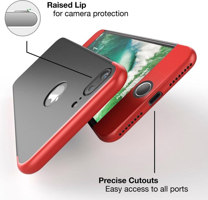 Actual product image Nalia 360 degree cell phone case (Apple iPhone 7 Plus)