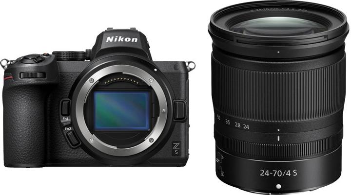 Actual product image Nikon Z5 Kit (24 - 70 mm, 24.30 Mpx, Full frame)