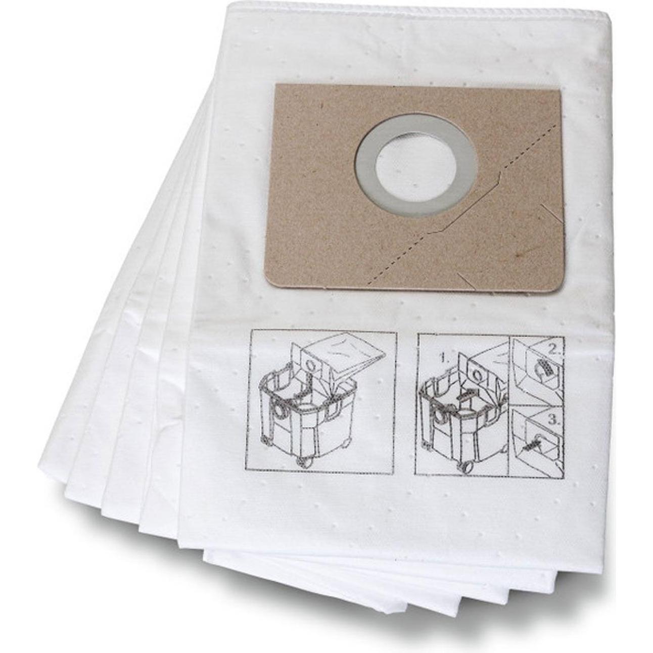 Fein, Industriestaubsauger Zubehör, Filtersack 5er Set 31345062010