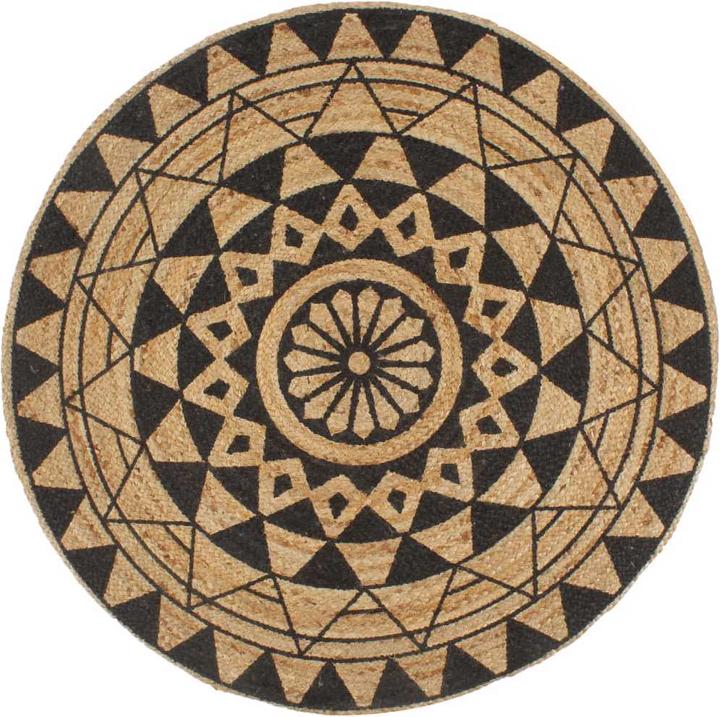 Natur und schwarzes Muster