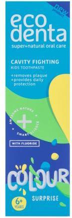 Productafbeelding Ecodenta Kleur verrassende tandpasta tegen tandbederf Kinderen (75 ml)