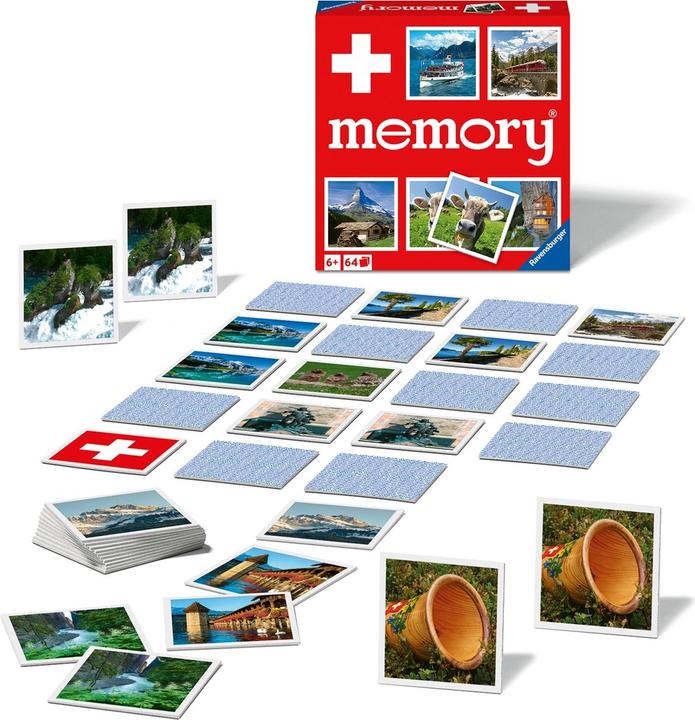 Immagine prodotto Ravensburger Memory Switzerland (Tedesco, Inglese, Francese, Italiano)