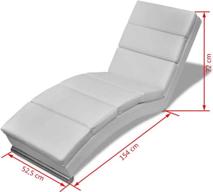 Produktbild vidaXL Chaiselongue