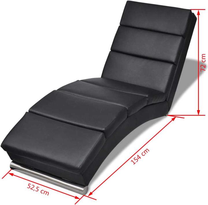 Actual product image vidaXL Chaiselongue