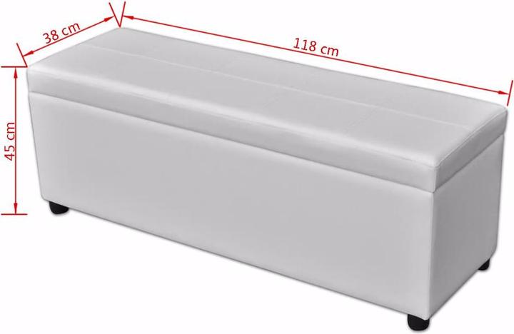 Image du produit vidaXL Aufbewahrungstruhe (116 cm)