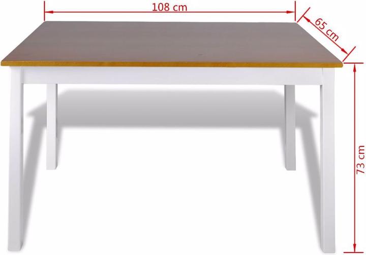 Image du produit vidaXL Esstisch und Stühle