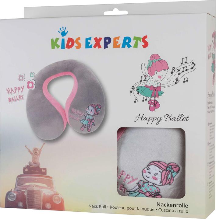 Immagine prodotto KidsExperts neck roll ballet doll, supporto per il collo dei bambini, cuscino da viaggio per auto, a forma di U