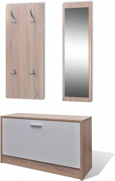 Produktbild vidaXL Schuhschrank (80 x 27 x 46.50 cm)