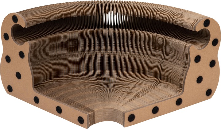 Immagine prodotto District 70 Labirinto (18 cm, Marrone scuro)