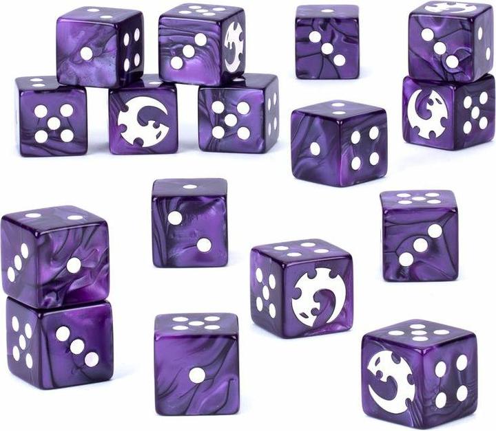 Actual product image Games Workshop Warhammer 40k - Genestealer Cults Dice Set (2024)